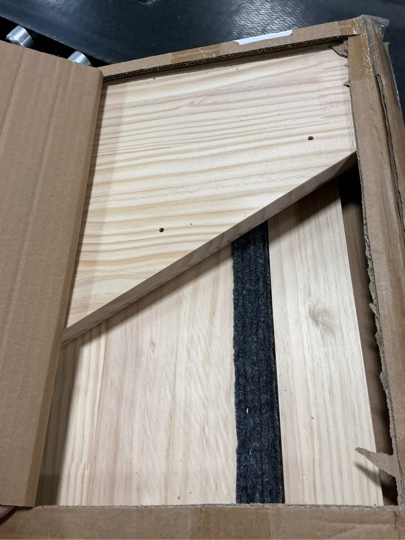 Condition photo showing Good Condition for dog ramps for small dogs, dog steps for couch with non-slip cover and pads, gentle slope ramp for dogs to get on bed, couch, patio, window sill, car, easy up and down pet ramps for puppy, cats 1 pack wood