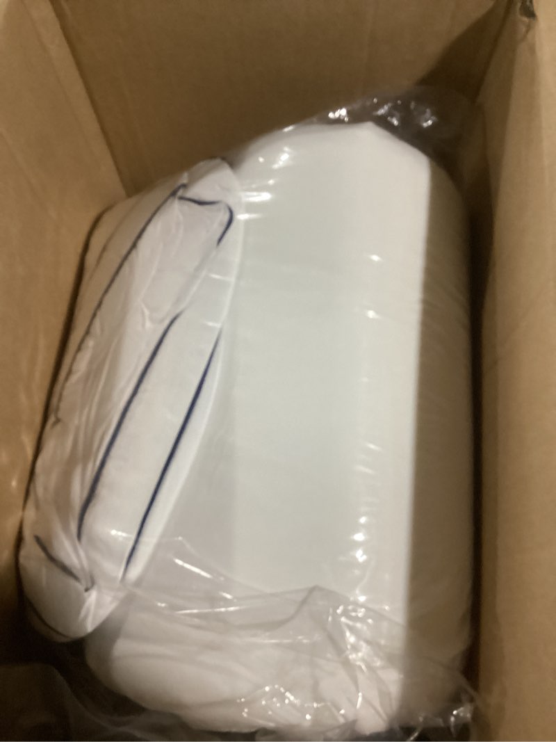 Condition photo showing New/Like New for KAYFIA Full Mattress Topper,Extra Thick Mattress Pad Cover for Deep Sleep,3D+7D Snow Down Alternative Fill Overfilled Plush Pillow Top with 8-23 Inch Deep Pocket-White Full White