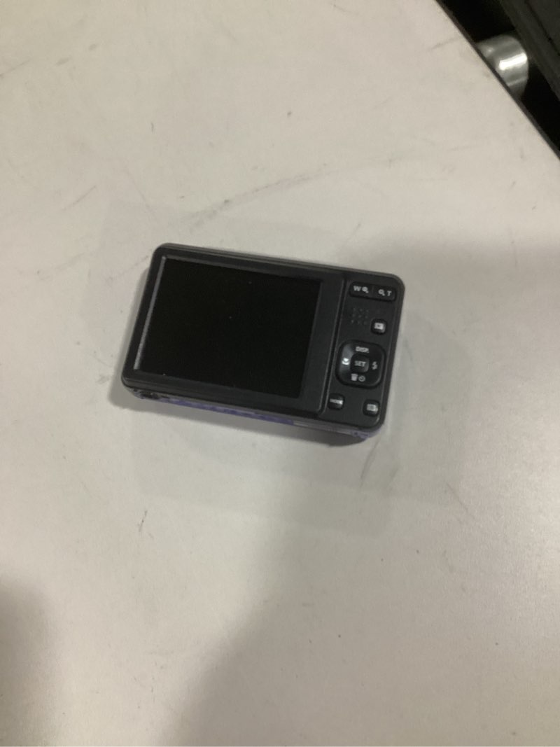 Condition photo showing As Is for KODAK PIXPRO FZ55-BL 16MP Digital Camera 5X Optical Zoom 28mm Wide Angle 1080P Full HD Video Li-Ion Battery 2.7" LCD Vlogging Camera (Blue)