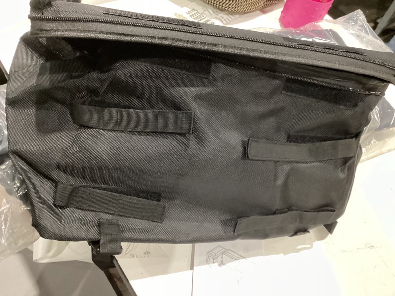 Condition photo showing Good Condition for kemimoto atv bag, 74l large atv cargo bag with cooler bag, waterproof 4 wheeler storage rear rack seat bag universal compatible with polaris sportman fourtrax can am kawasaki yamaha artic cat, black