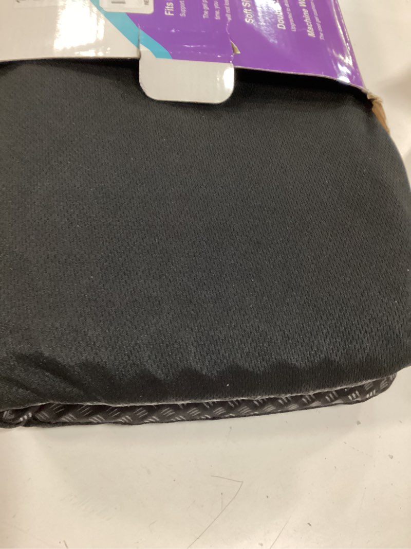 Condition photo showing New/Like New for gel seat cushion, cooling seat cushion (super large & thick), breathable honeycomb design absorbs pressure points seat cushion, gel cushion for office chair, home car seat cushion for wheelchair blue