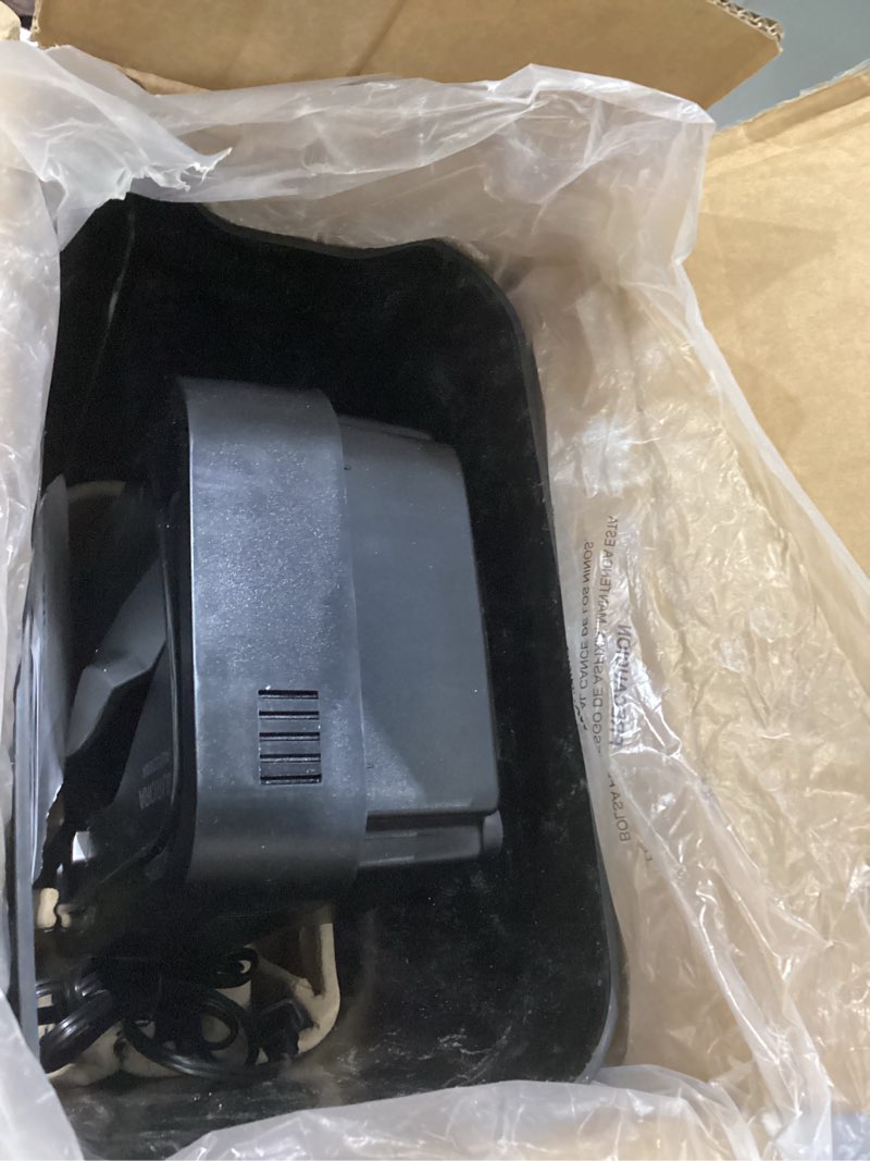 Condition photo showing As Is for USED Aurora AU1230XA Anti-Jam 12-Sheet Crosscut Paper and Credit Card Shredder with 5.2-Gallon Wastebasket