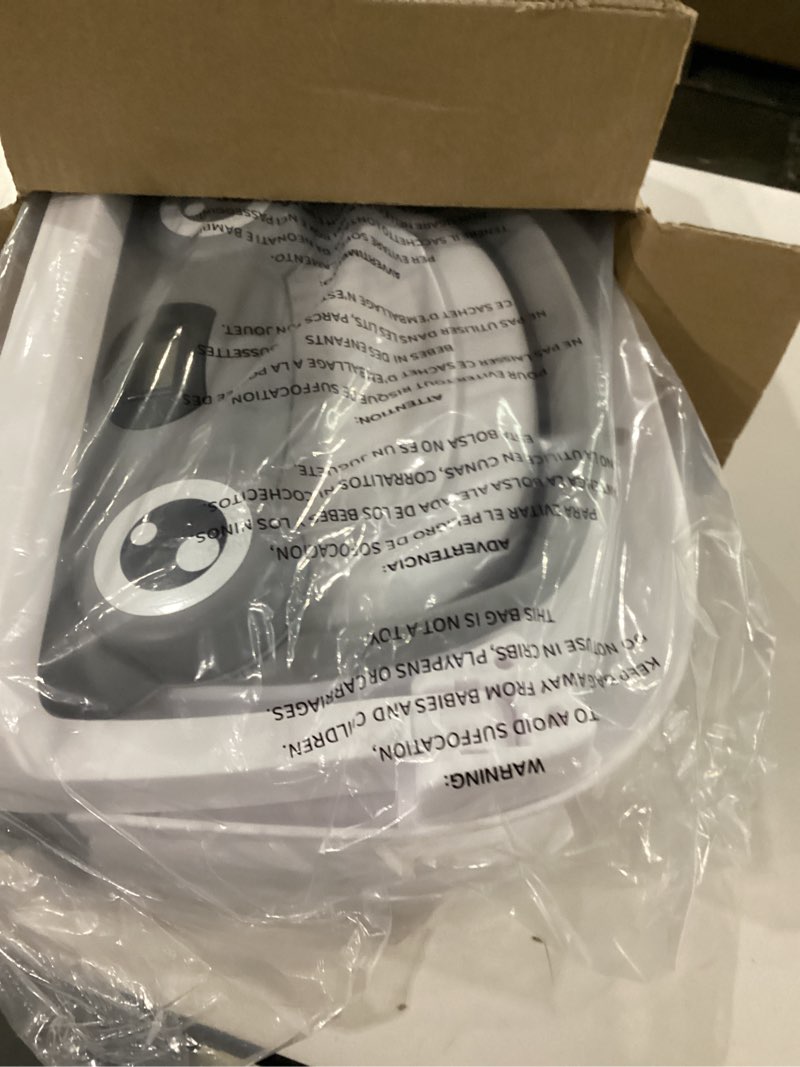 Condition photo showing New/Like New for Baby Bathtub, Collapsible Newborn Bathtub for Infant to Toddler 0-24 Months with Soft Cushion and Thermometer,Portable Travel Newborn Tub with No-Slip Feet, Baby Shower Gifts,Grey Tub Grey