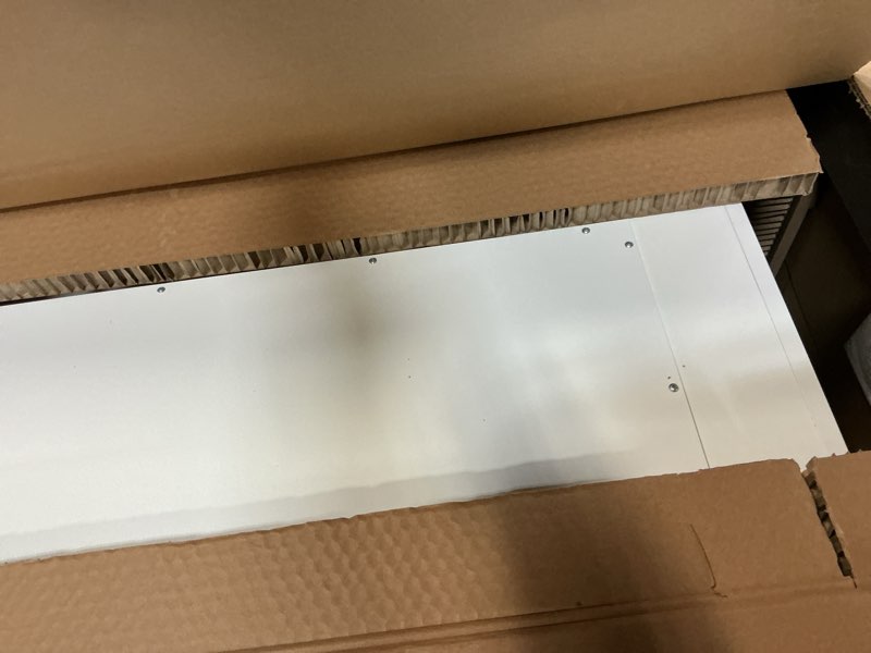 Condition photo showing Good Condition for allen + roth rigsby 36-in white undermount single sink bathroom vanity with white engineered marble top