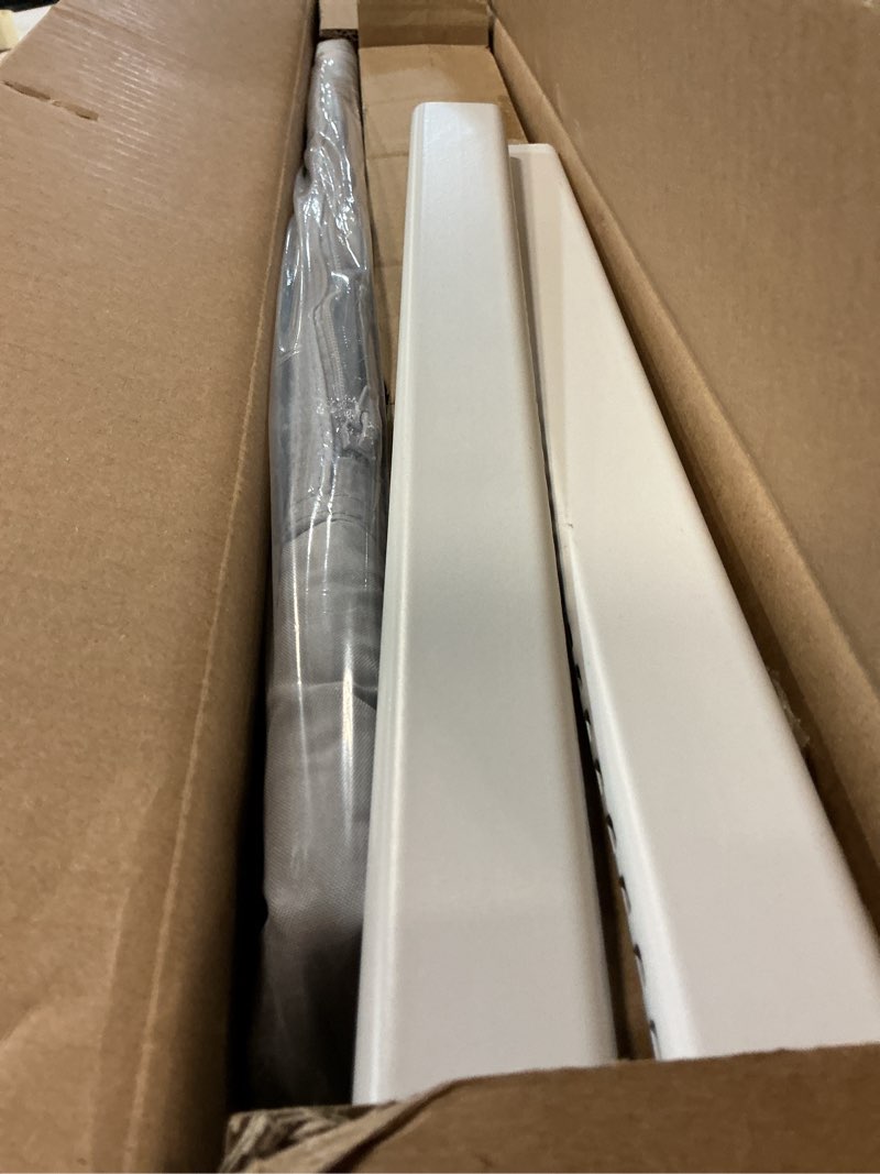 Condition photo showing New/Like New for 3 in 1 Portable Crib,Folding Bedside Crib Side Bed Rail Guard, Breathable Visual Mesh Window Cot Side Baby Bed, Infant/Baby Boy/Baby Girl, Gray