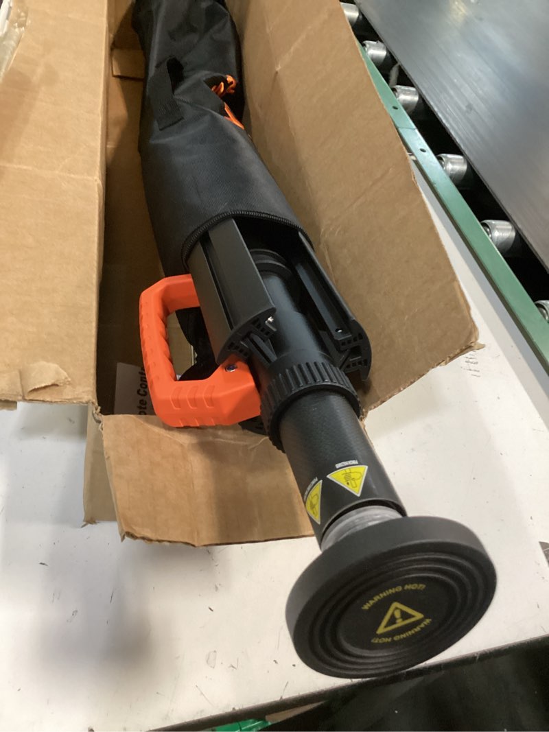 Condition photo showing Good Condition for sylstar 360° rechargeable work light with remote &telescopic stand (8.4ft), 3000lm ultra bright 3cct dimmable, 6000mah battery, portable camping light for jobsite workshop sports emergencies