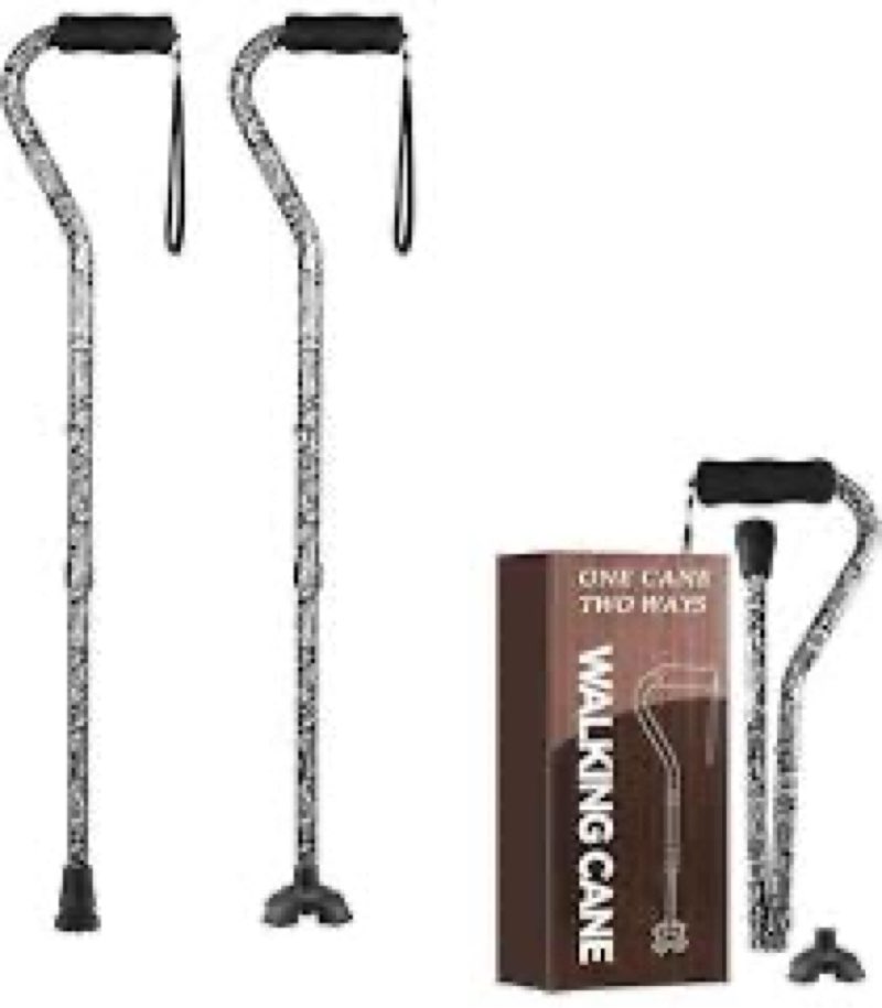 DMI Adjustable Designer Cane with Offset Handle Copper Swirl 1 Count (Pack of 1)