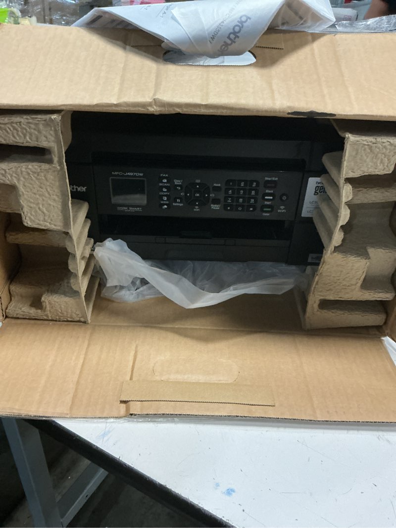 Condition photo showing Good Condition for brother work smart 1360 wireless color inkjet all-in-one printer with automatic duplex printing and 1.8” color display | includes refresh subscription trial(1) (mfc-j1360dw) (uses lc501 series inks) current model: mfcj1360dw new