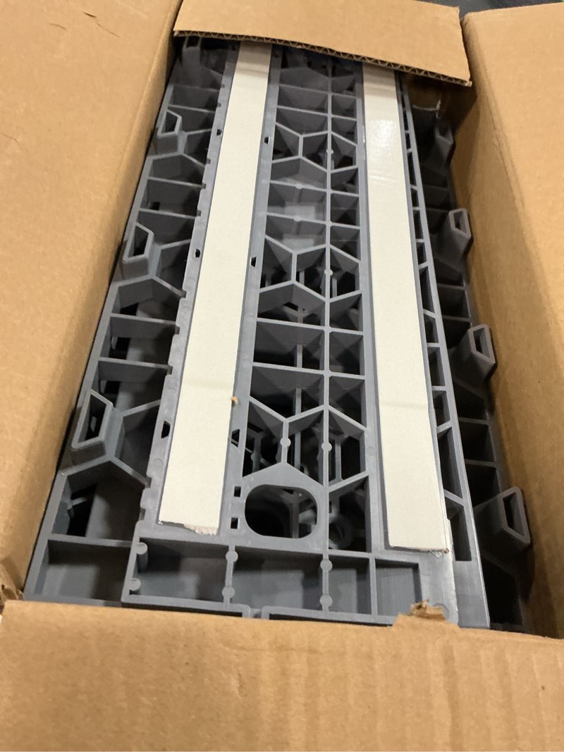 Condition photo showing Good Condition for Modular Threshold Ramps for Doorways, 4" Rise Wheelchairs Ramps for Home, Solid Upgrade Material 3000 Lbs Load Capacity Door Ramps for Wheelchairs and Cars (2 PCS) 4''-2 Packs