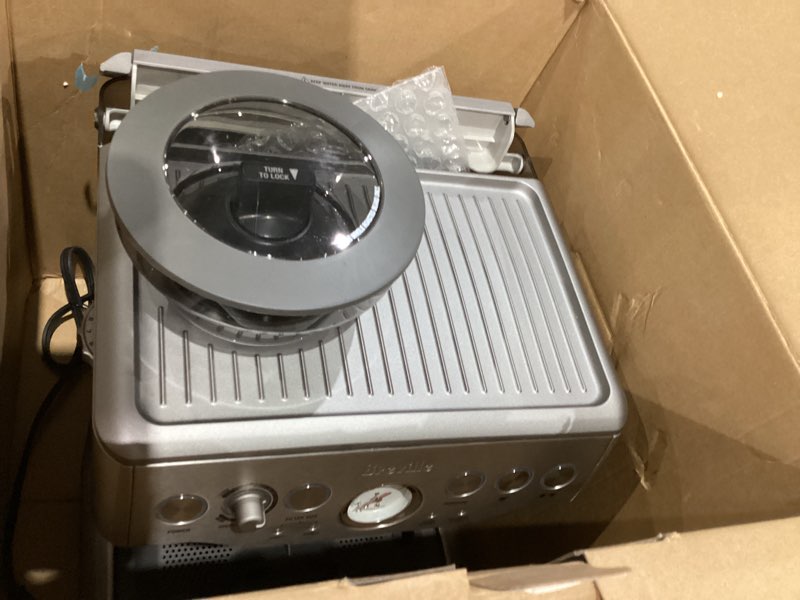 Condition photo showing Good Condition for Breville Barista Express Espresso Machine BES870XL, Brushed Stainless Steel