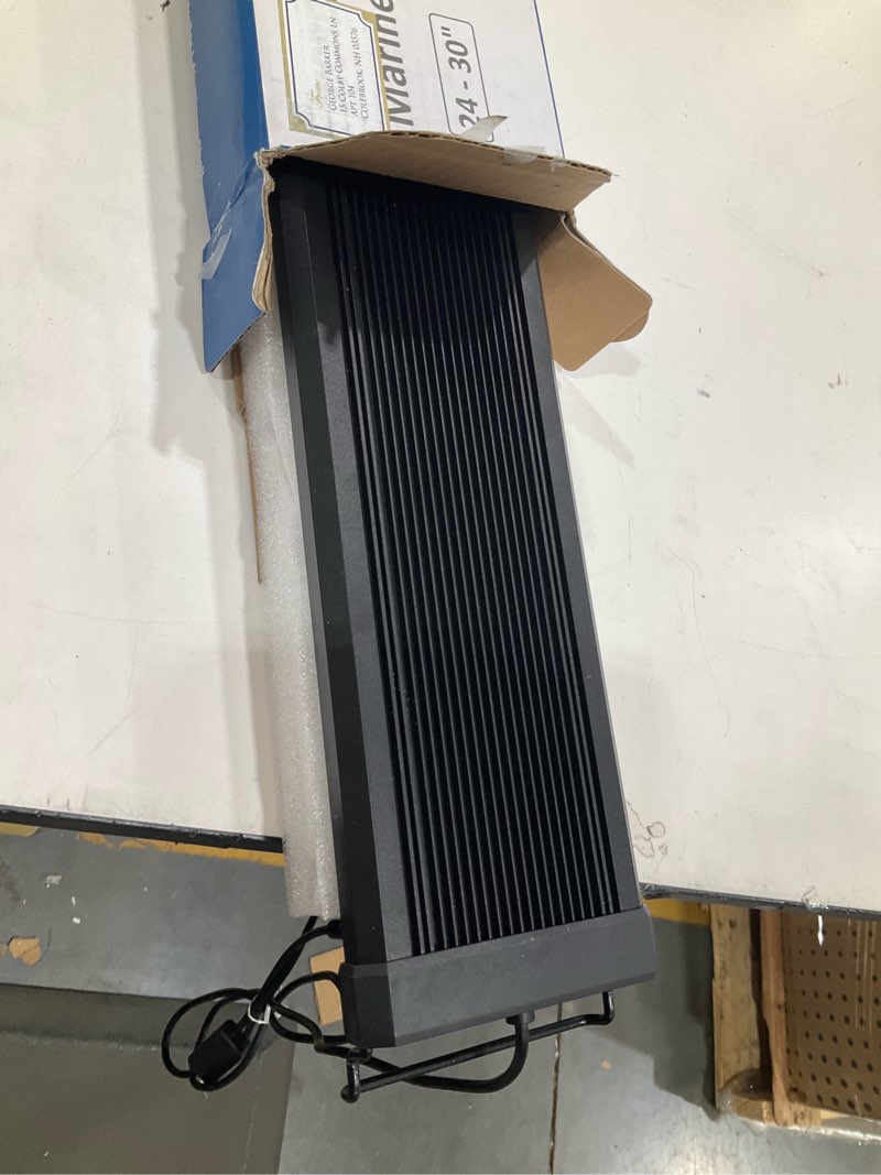 Condition photo showing Good Condition for nicrew 24w saltwater aquarium light, marine led reef light for corals, programmable timer controller, 24 to 30-inch 24 - 30 in
