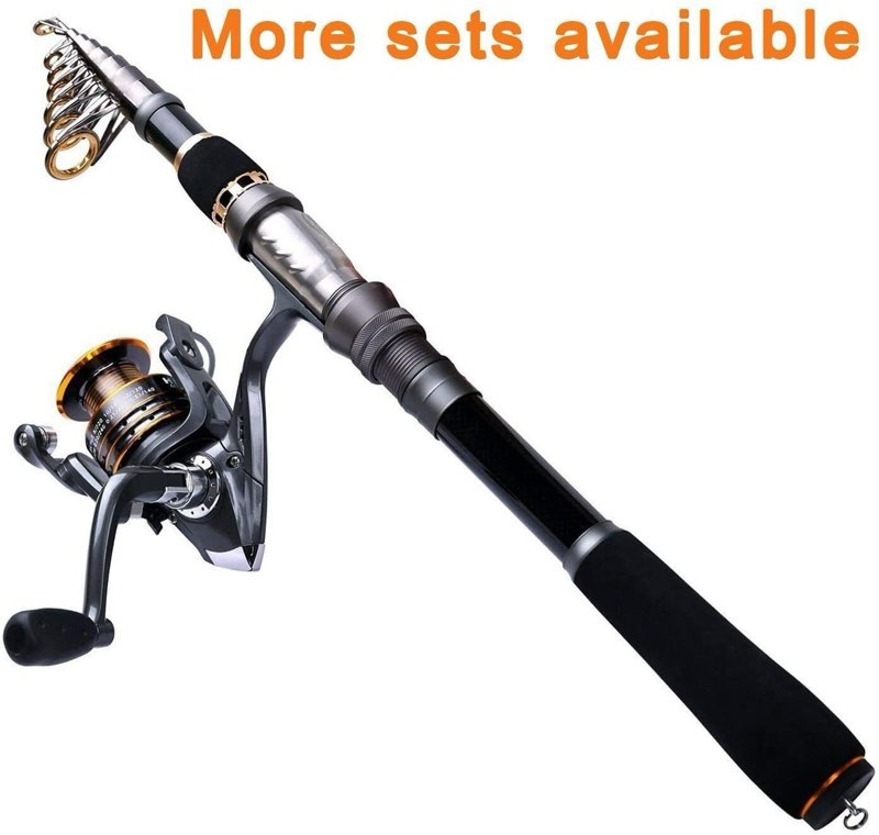 fishing rod and reel combo carbon fiber telescopic fishing rod(similar no same)