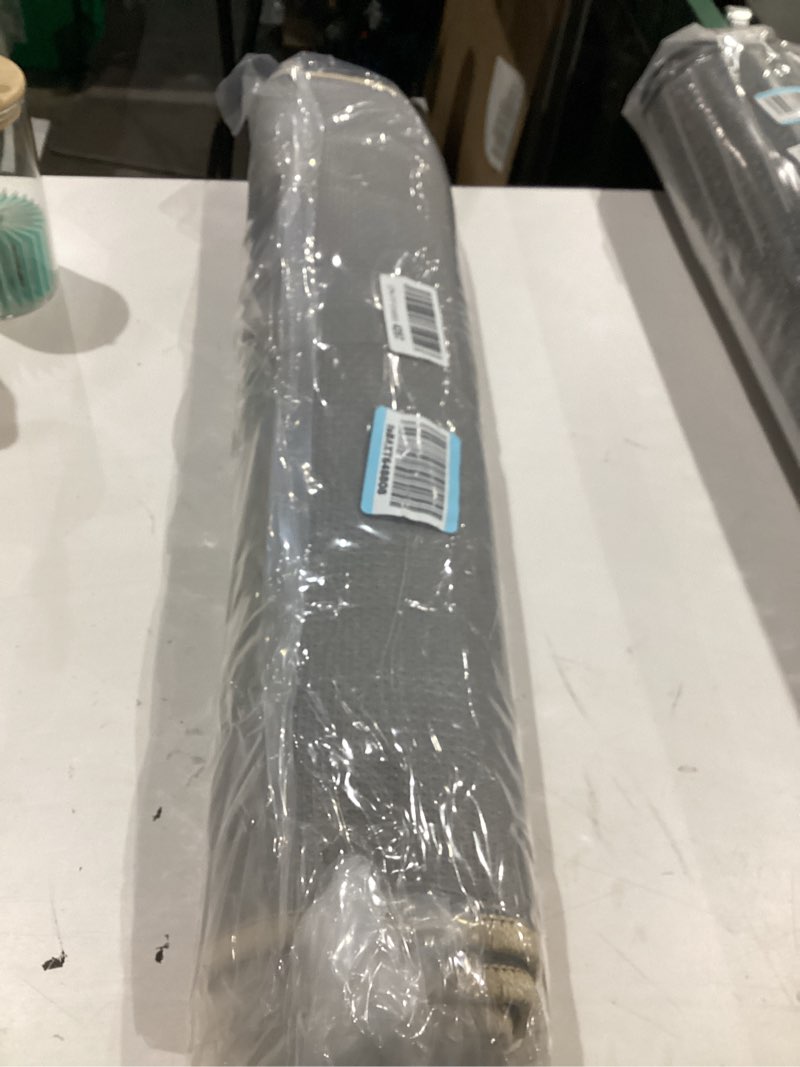 Condition photo showing Good Condition for Nautica – Runner Rug | Indoor Runners for Hallways and Entry Rugs| Non-Slip and Non-Skid Entry and Kitchen Door Mat| Machine Washable Entryway Carpet Rugs | 2'6" x 10' | Double Border Beige Double Border Beige 2'6" x 10' (Rectangular)