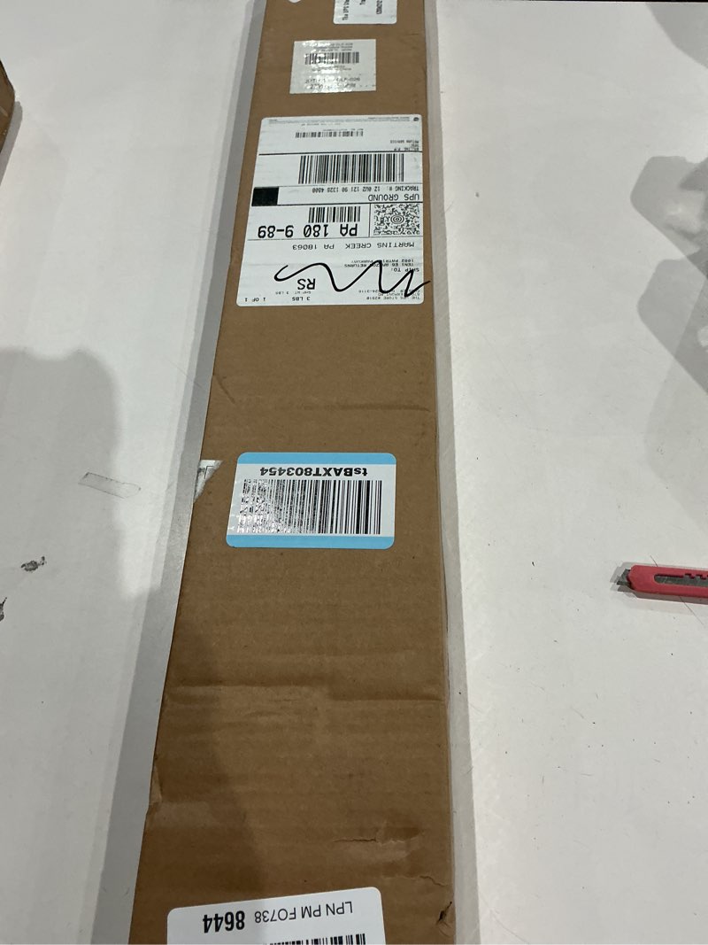 Condition photo showing Good Condition for lazblinds no tools no drill cordless cellular shades, light filtering honeycomb shades for home, thermal insulation blinds for windows, 27" w x 48" h, white light filtering-white 27" w x 48" h