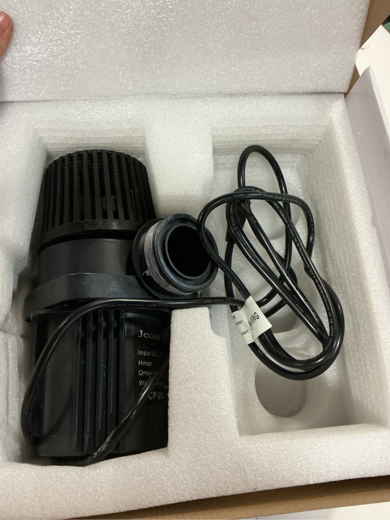 Condition photo showing As Is for jebao dcp sine wave water return pump (dcp-20000)