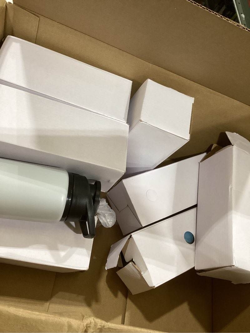 Foaincore 9 Pack Bulk Water Bottles 17 oz Aluminum Reusable Sports Bottles, Employee Appreciation G