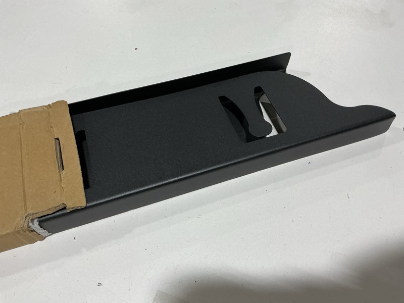 Condition photo showing Good Condition for stove gap covers - stainless steel, stove gap filler | oven gap cover | heat resistant & easy to clean stove counter gap cover | gaps filler between stove and counter guard (black, 23.5"l, 0.9" w) black color