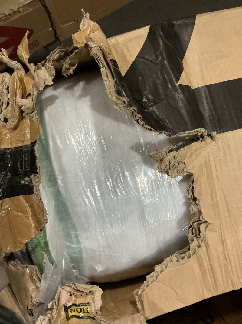 Condition photo showing New/Like New for Novilla Queen Mattress, 12 Inch Hybrid Mattress in a Box, Innerspring Mattress with Gel Memory Foam for a Cool Sleep, Pressure Relief, Medium Firm Pillow Top Mattress, Groove White&grey&green 12 Inches Queen