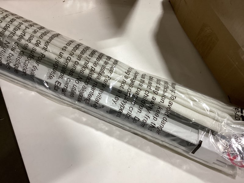 Condition photo showing Good Condition for LazBlinds No Drill Roman Shades for Windows, Cordless Light Filtering Window Shades with UV Protection, Polyester Fabric for Bedroom & Living Room, 23" W x 64" H, Off White Light Filtering - Off White 23"W x 64"H
