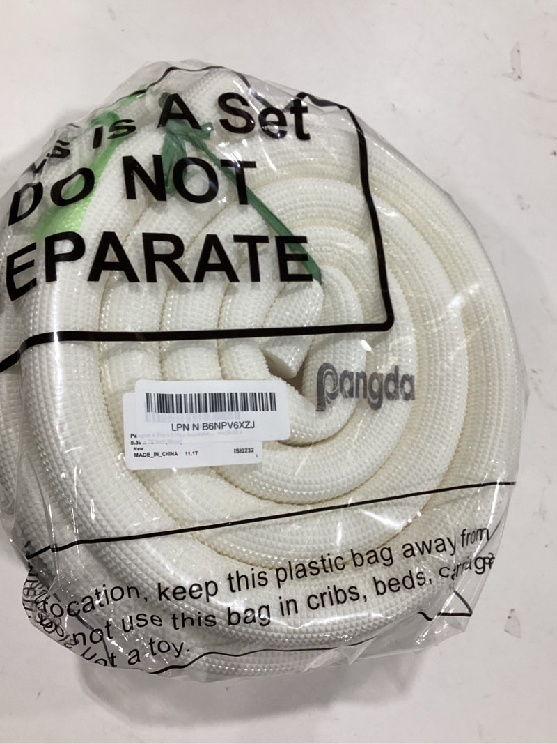 Condition photo showing Good Condition for Pangda 4 Pcs 6 ft Pipe Insulation Foam Tube Heat Preservation Insulated Foam Anti Slip Tubing Cover Wrap for Water and Air Conditioning Copper Winter(0.35 x 0.39 x 72 inch,White) 0.35 x 0.39 x 72 inch White