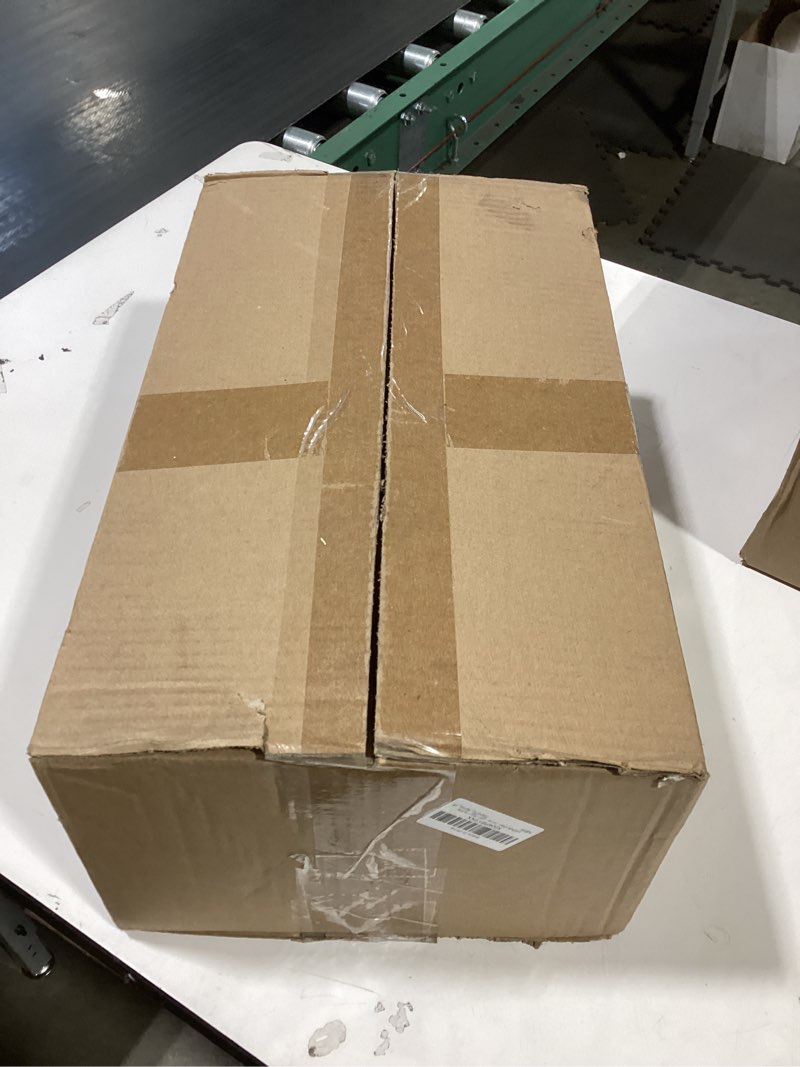 Condition photo showing Good Condition for 8 pack clear acrylic donation containers with lock and sign holder, 6.1 x 4.6 x 3.9 inch ballot box, raffle ticket box, tip, and suggestion collection for fundraising and events