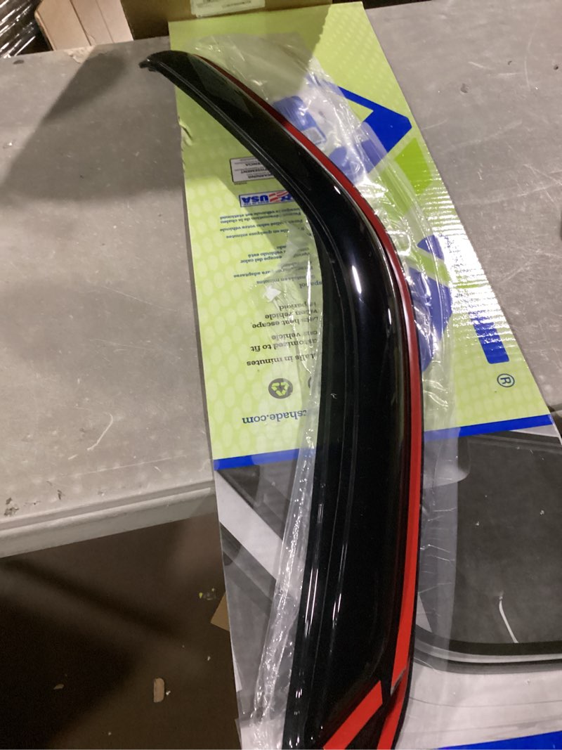 Condition photo showing Good Condition for auto ventshade [avs] in-channel rain guards for 1995 - 2004 toyota tacoma access cab only | window vent visors, 2 pcs. - smoke | 192925 in-channel - smoke