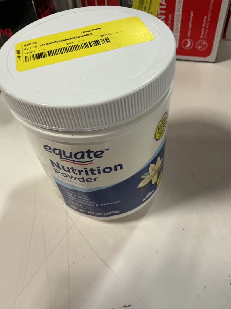 Condition photo showing Good Condition for equate nutrition powder 14oz vanilla