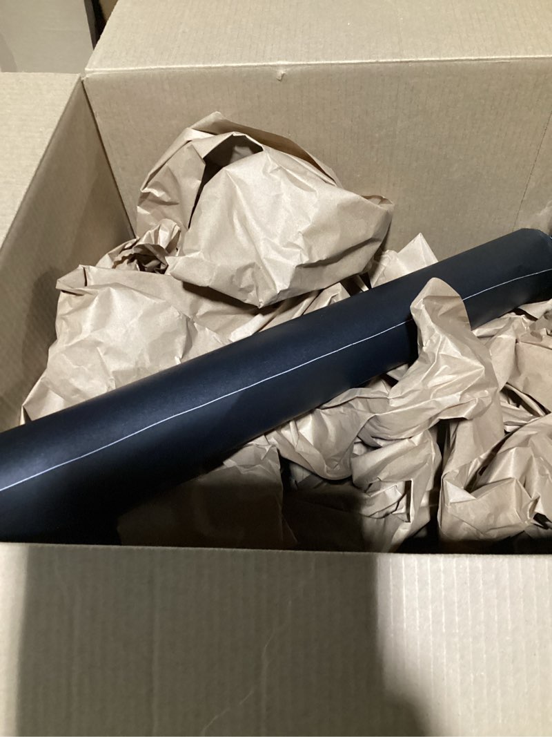 Condition photo showing New/Like New for FUKU MON 24"x394" Black Wallpaper Peel and Stick Black Contact Paper Matte Solid Textured Self Adhesive Removable Thick Vinyl Film Roll for Cabinets Bedroom Wall Decoration Black 24" x 394"