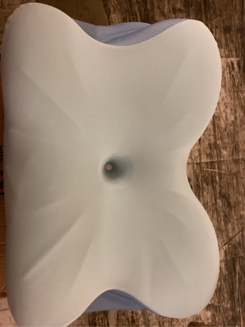Condition photo showing Good Condition for cervical neck pillow for sleeping, ergonomic contour memory foam pillow for neck pain relief, neck pillow for back, side sleeper pillows, cooling neck support pillow with pillowcase 24.6*15.7*5 inch
