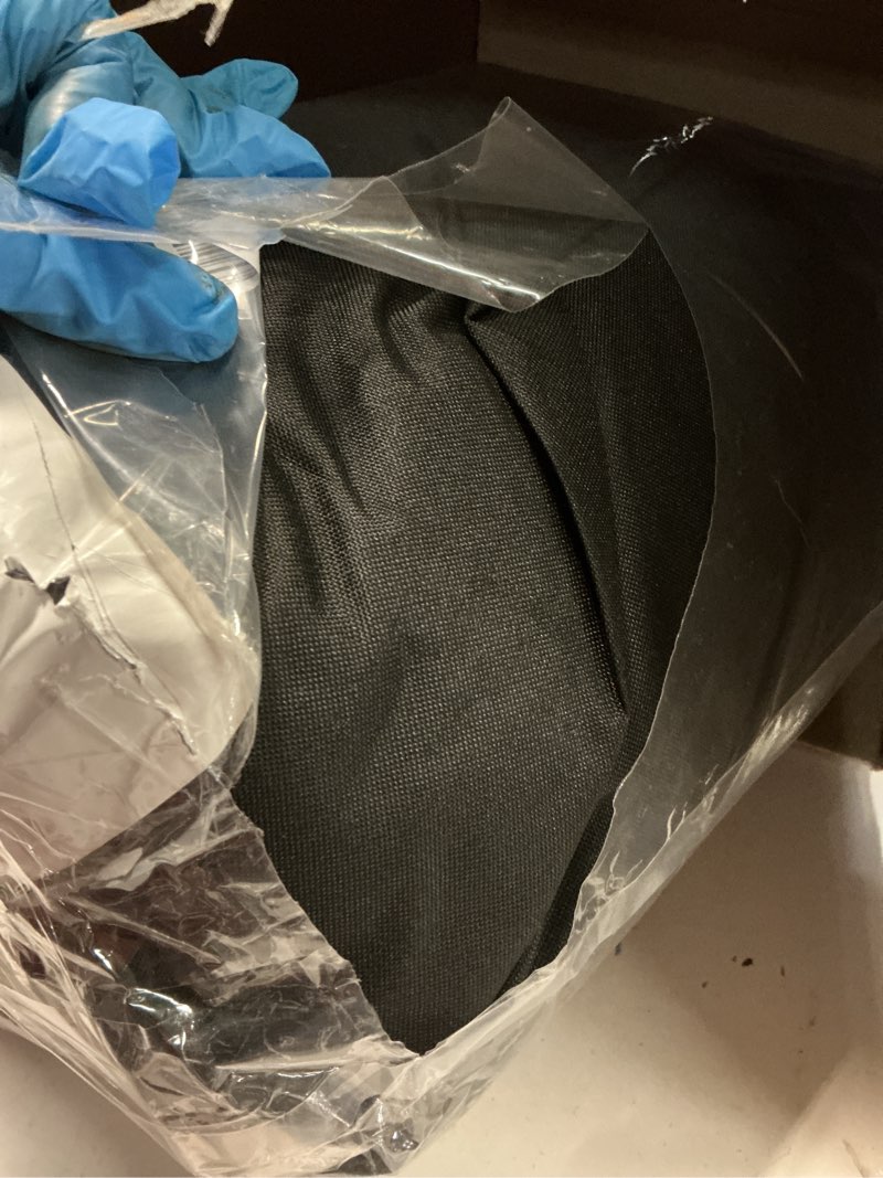 Condition photo showing Good Condition for t-top center console boat cover, universal center console protective cover for protecting center console and helm seat, trailerable (84" l 51" w 71" h) l:84" l 51" w 71" h