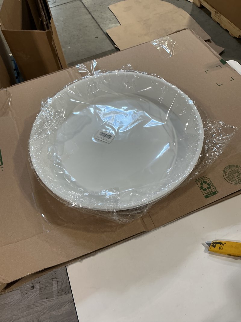 Condition photo showing Good Condition for sponsored ® 4.7***** (582) 2 pack of 16 inch plant saucer, large plant tray, heavy sturdy plant drainage tray for indoors, bird bath bowls, sturdy plastic pot tray for planter (white)