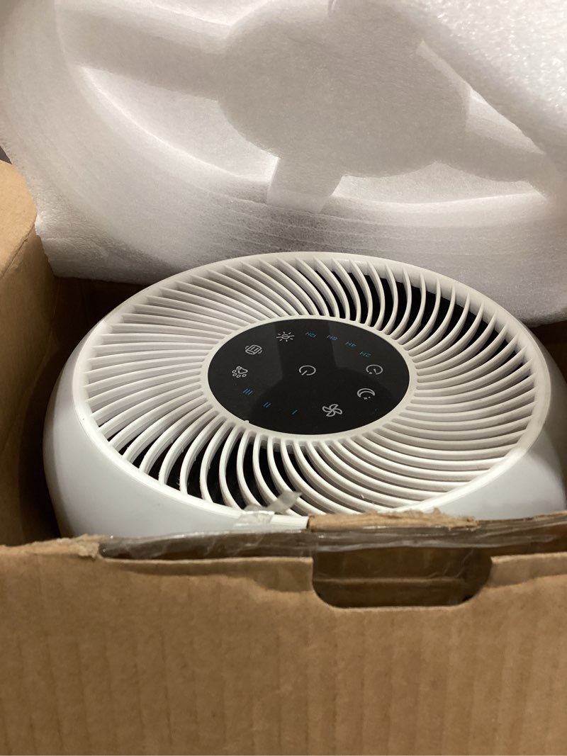 Condition photo showing As Is for LEVOIT Air Purifiers for Home Bedroom, HEPA Sleep Mode, AHAM VERIFIDE, Smart WiFi for Home Large Room, Quiet Cleaner for Pet Hair, Allergies, Dust, Smoke, Pollon, Alexa Control, Core300S-P, White White Core 300S-P