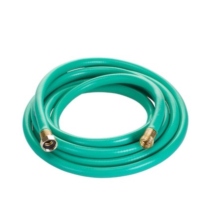 swan 5/8-in x 15-ft light -duty vinyl green hose