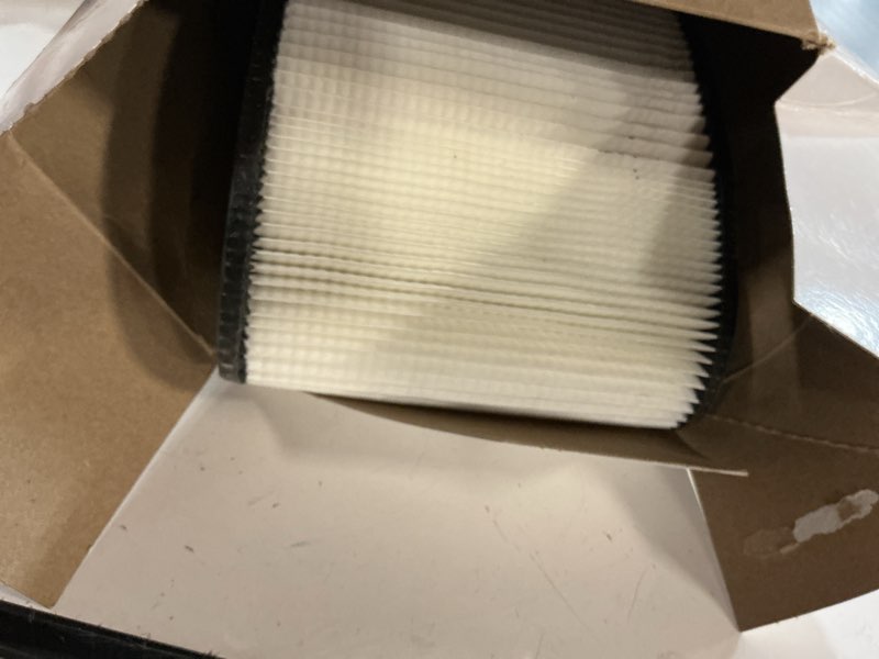 Condition photo showing As Is for shop-vac 2 -pack reusable large wet/dry shop vacuum cartridge filter