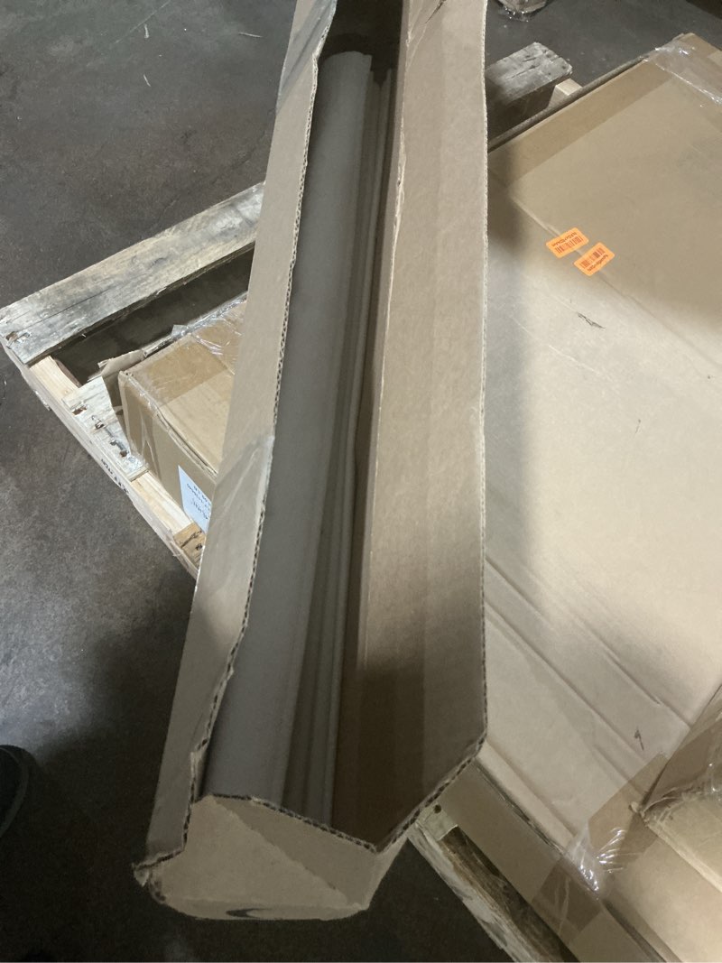 Condition photo showing Good Condition for 100% blackout no tools no drill cordless roman shades for windows, size 34 3/4" w × 48" h (for windows 35" w × 48" h) blackout - off-white blackout - off-white 35" w × 48" h