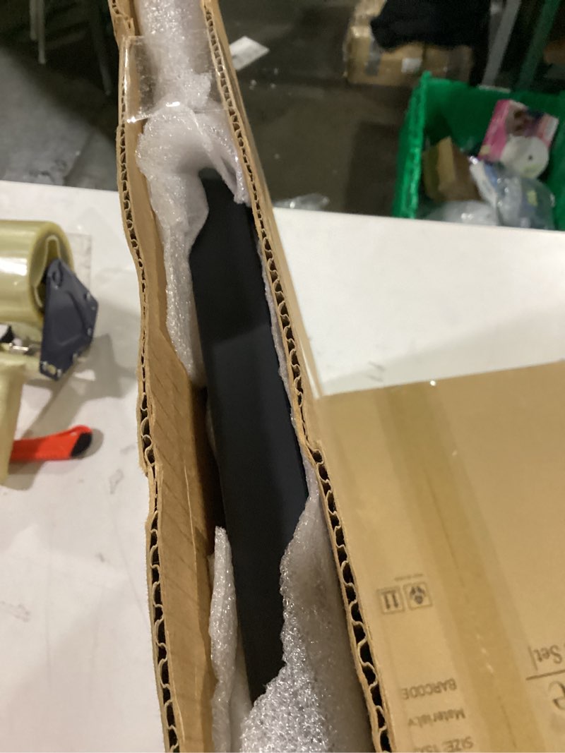 Condition photo showing Good Condition for 16x20 black, moulding blk-001, reversible fairway green-black mat (holds 13x17 masters golf flags; flag not incl) updated july 2025