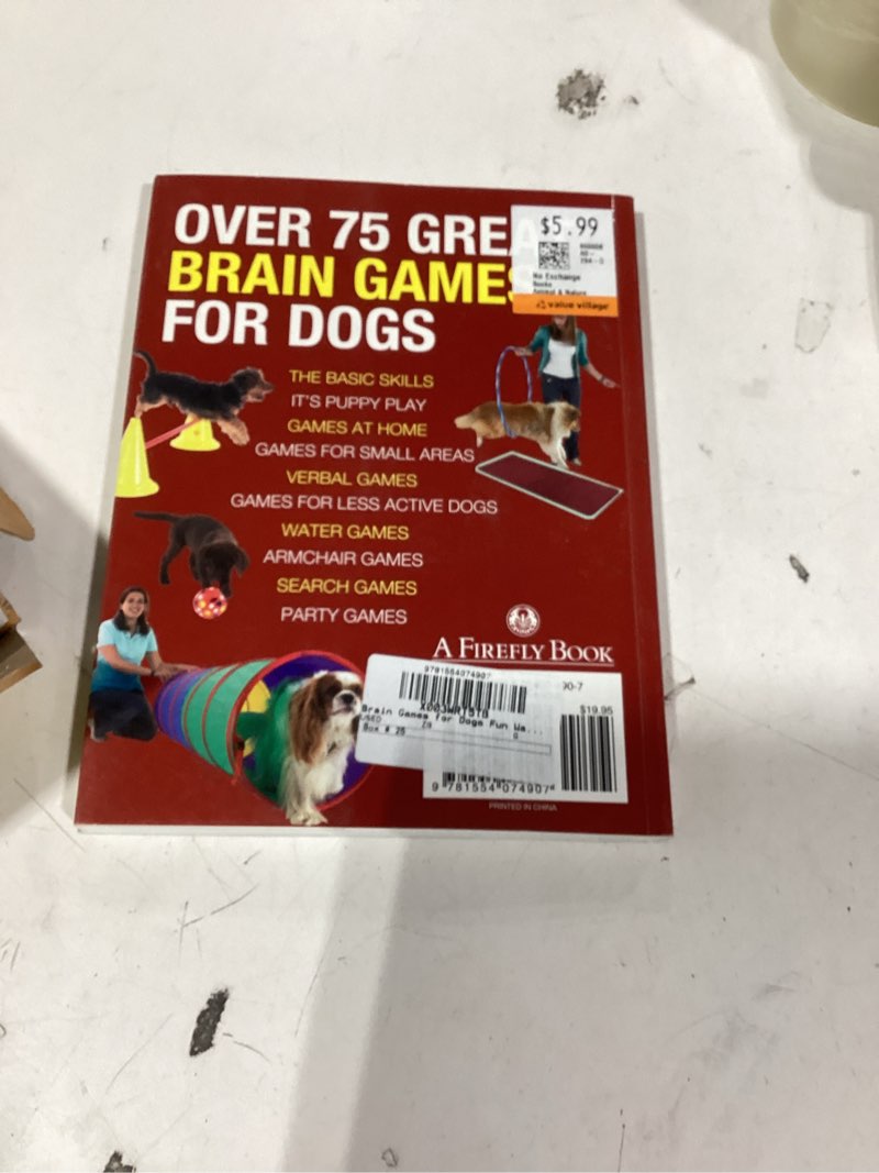 Condition photo showing Good Condition for Brain Games for Dogs: Fun Ways to Build a Strong Bond with Your Dog and Provide It with Vital Mental Stimulation