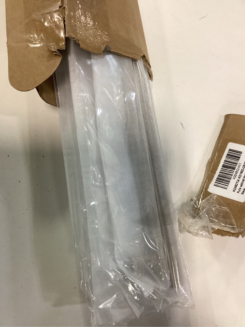 Condition photo showing New/Like New for 6 Pack Champagne Bronze Cabinet Pulls knurled 12-5/8 Inch Hole Centers Kitchen Cabinet Handles Drawer Pulls Cabinet Hardware 12-5/8 in Hole Center Champagne Bronze 6