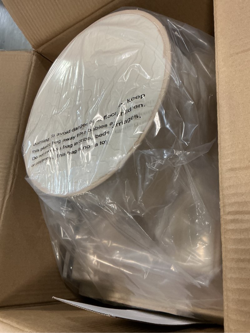 Condition photo showing New/Like New for China Storage Hard Shell Containers 8-Piece Set Moving Boxes for Dinnerware, Glasses, Plates, Mugs and Saucers Sturdy Dish Organizer with Dividers for Seasonal Storage - Service for 12 - Beige Quilted 8 Pack China Storage Containers Beige Quilted