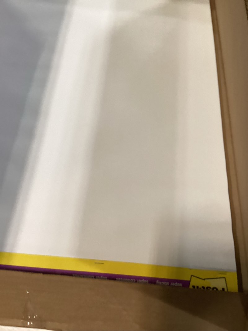 Condition photo showing Good Condition for post-it super sticky easel pads  white  25 in. x 30 in.  2 pads