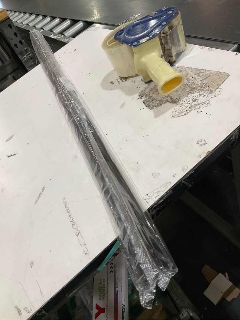 Condition photo showing New/Like New for 2pcs wall corner protectors guards - self adhesive corner protector & corner guards for walls edge protection, easy to apply - no tools needed(black, 47.24"x1.18") black 47.24" x 1.18" self-adhesive 2