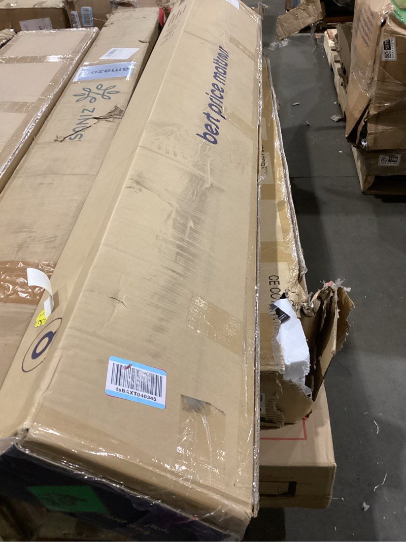 Condition photo showing Good Condition for Mellow Naturalista Classic - 12 Inch Solid Wood Platform Bed with Wooden Slats, No Box Spring Needed, Easy Assembly, Queen, Pine Pine Queen 12 Inch Classic