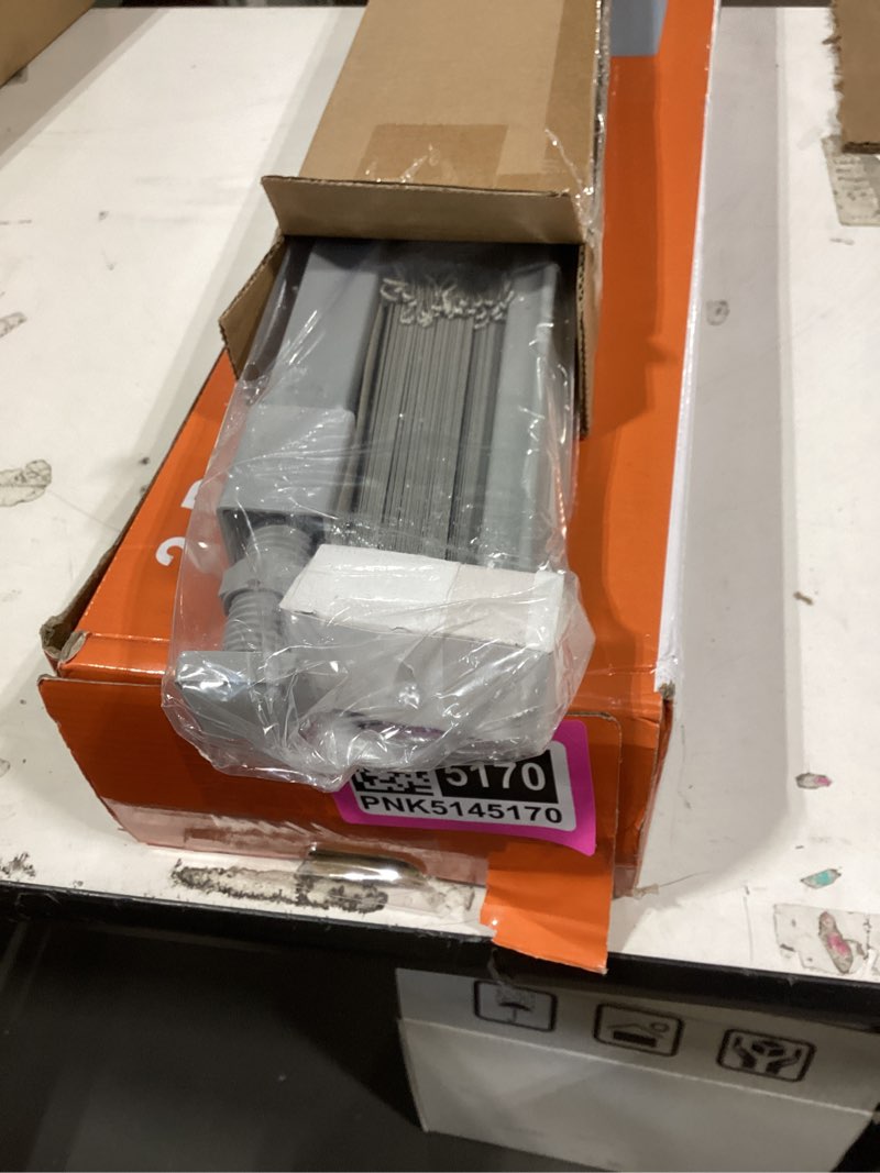 Condition photo showing Good Condition for lazblinds no tools no drill 1" vinyl mini blinds, cordless blinds for windows, light filtering horizontal window blinds & shades, 24" w x 64" h, grey cordless-grey 24" w x 64" h