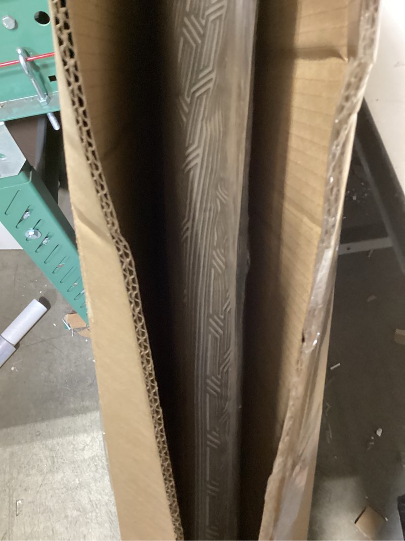 Condition photo showing New/Like New for songmics ironing board, foldable iron board, height adjustable up to 35 inches, with 4 layered cover and pad, iron rest, hook, steel x-legs, for home, laundry room, dorm, dove gray ullb001g01