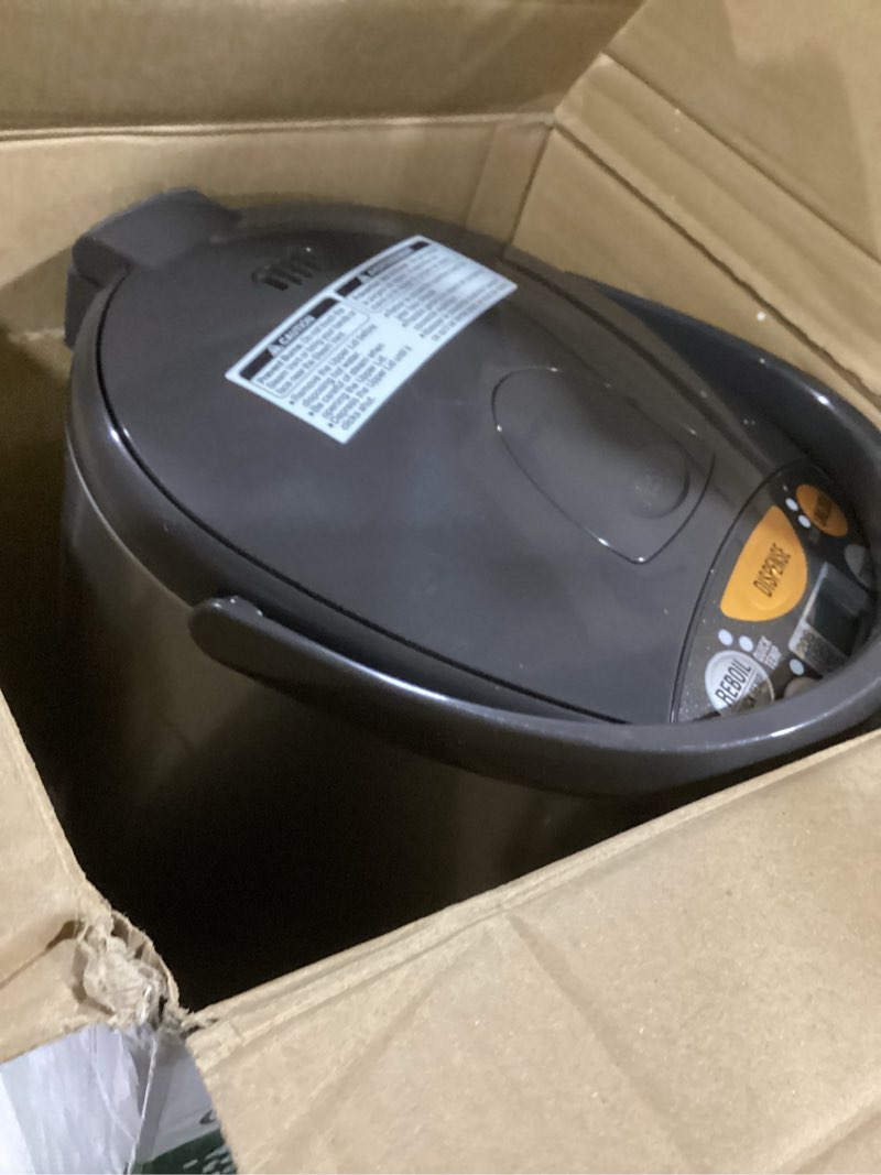 Condition photo showing Good Condition for zojirushi micom water boiler and warmer (135 oz. / 4l, silver) 4.2 quarts boiler