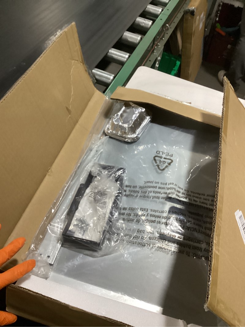 Condition photo showing New/Like New for universal grease tray with catch pan for nexgrill 720-0888s 720-0888 720-0896, 3/4/5 burner gas grill , adjustable drip pan for expert ,charbroil, dynaglo, kenmore, bhg, grill master backyard uniflame adjustable grease tray