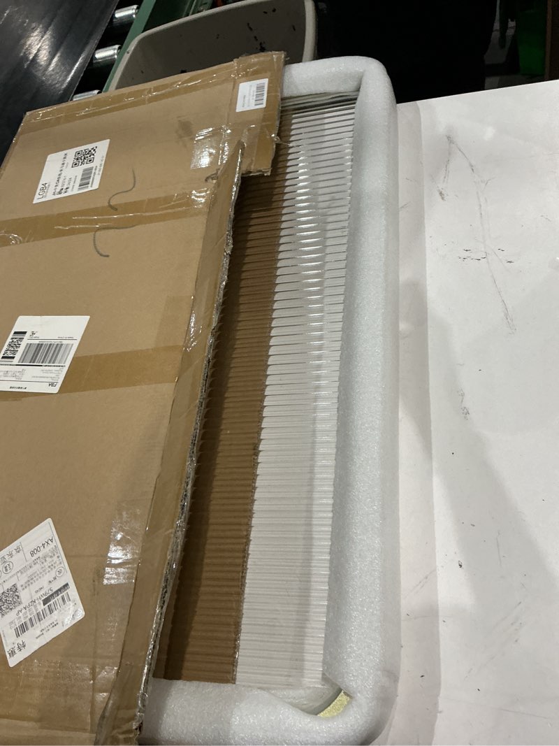 Condition photo showing Good Condition for countertop low fence divide,restaurant decorative partitions grille,dividers for dining areas,gold stainless steels frame tempered glass panel(31.5 * 11.8in) golden 31.5 x 11.8 in