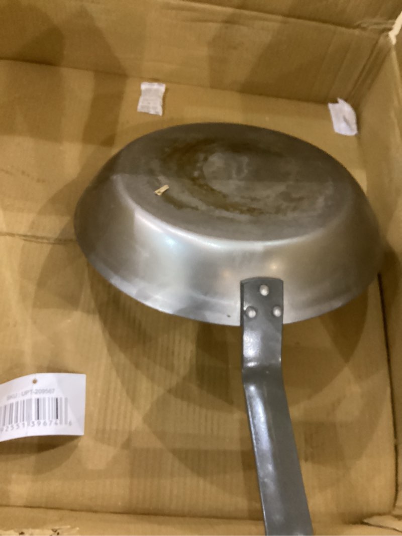 Condition photo showing As Is for Matfer Bourgeat Black Carbon Steel Frying