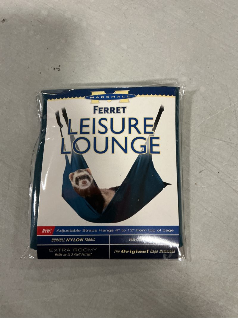 Condition photo showing New/Like New for Marshall Ferret Leisure Lounge – 22" x 16" – Durable Hanging Lounge with Adjustable Straps – Spacious Resting Spot