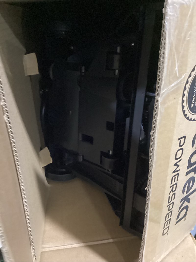 Condition photo showing As Is for Eureka PowerSpeed Lightweight Upright Vacuum Cleaner for Carpet and Hard Floor, Powerful Bagless Upright Vacuum Cleaner for Home Pets, NEU181A, Blue Blue NEU181A with Pet Tool